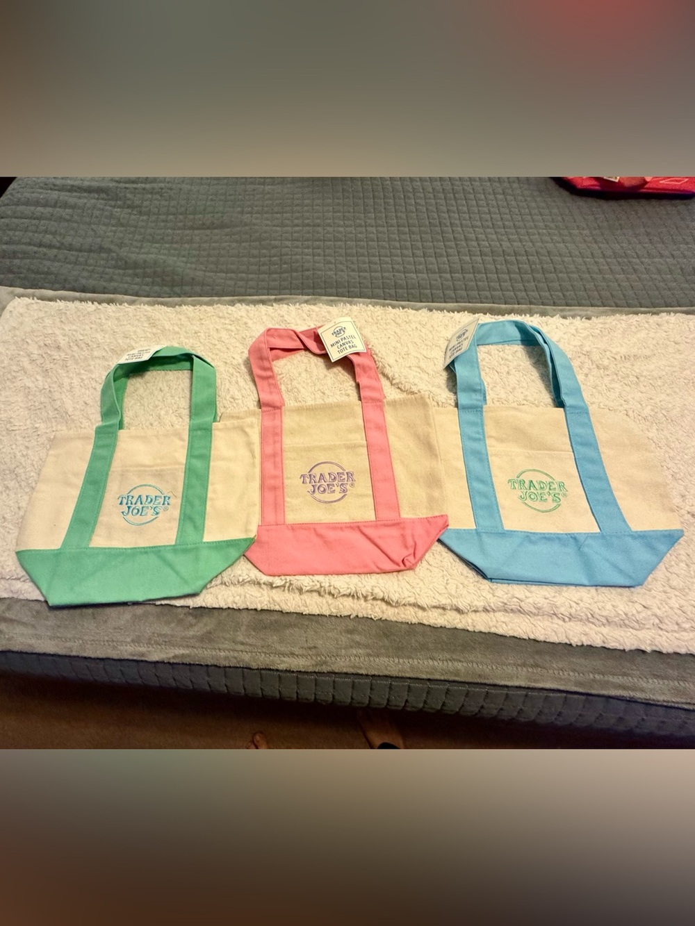Trader Joe’s mini totes